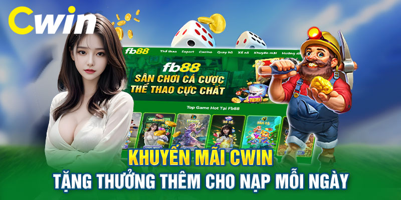 Nạp tiền mỗi ngày thưởng thêm